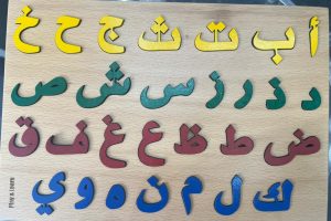 Arabic Wooden letters